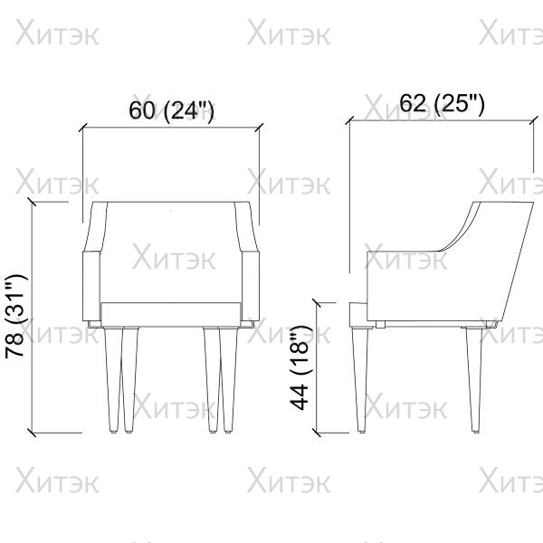 Кресло для ожидания BIRKSOFA