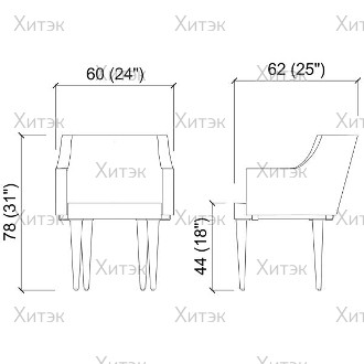 Кресло для ожидания BIRKSOFA