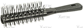 Расческа для стрижки многофункциональная с рельефным обушком 18,5