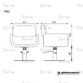Кресло парикмахерское TAU