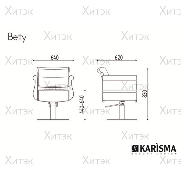 Кресло парикмахерское BETTY