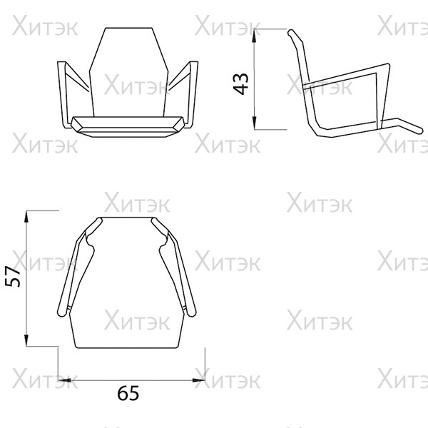 Кресло парикмахерское NIKE