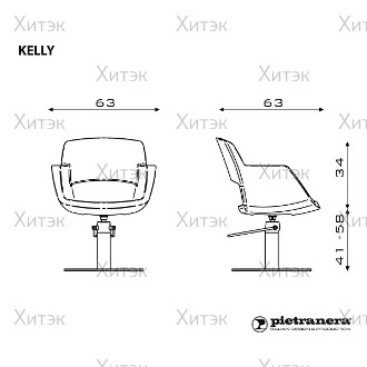Кресло парикмахерское KELLY