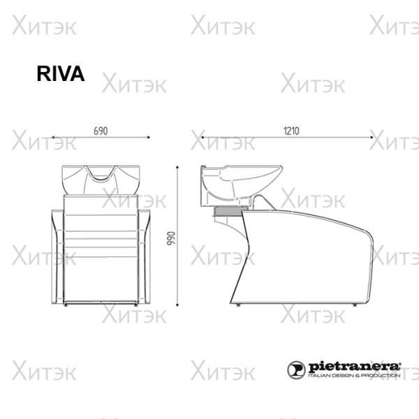 Мойка парикмахерская RIVA