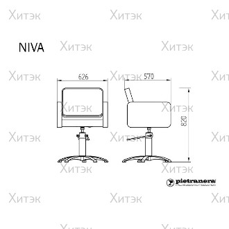 Кресло парикмахерское NIVA
