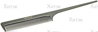 Щетка для волос прямоугольная продувная черная