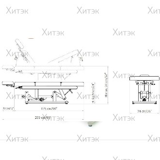 Кушетка массажная SOSUL TOP 2M