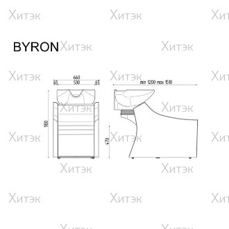Мойка парикмахерская BYRON